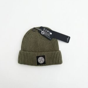 Stone Island Ribbed Beanie